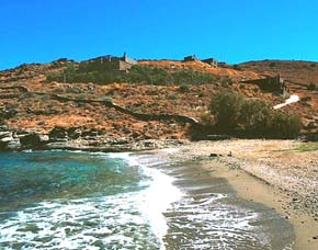 villas in Kastellakia Bay, Kea